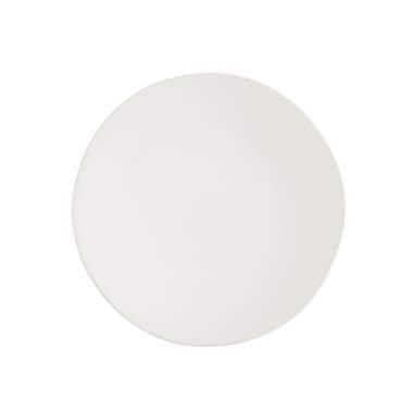 Fortessa Vitraluxe Dinnerware Heirloom Matte Finish Dinner Plate 10.75-Inch, Linen, Set of 4