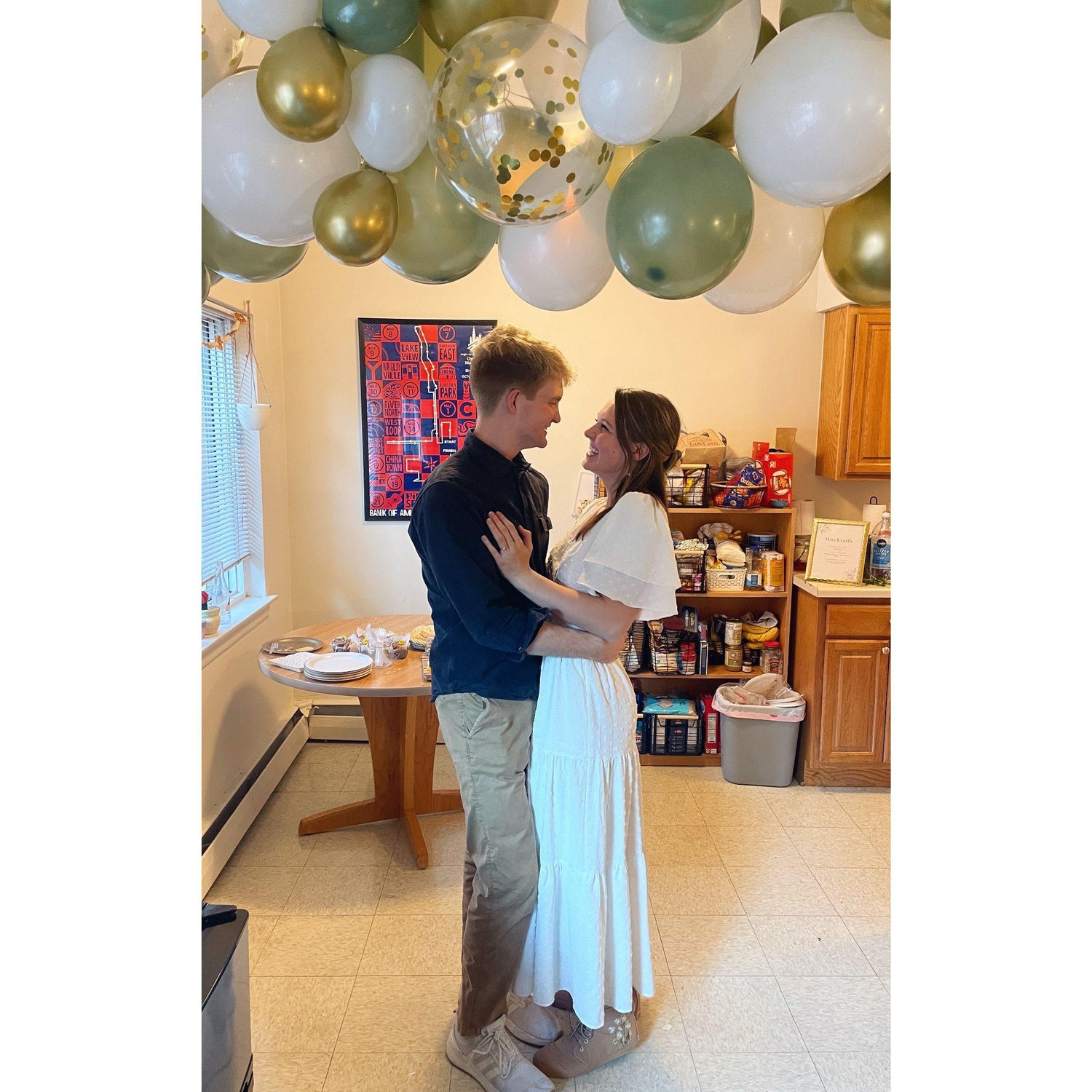 Our engagement party, thrown by the amazing Lilliana and Whitney.