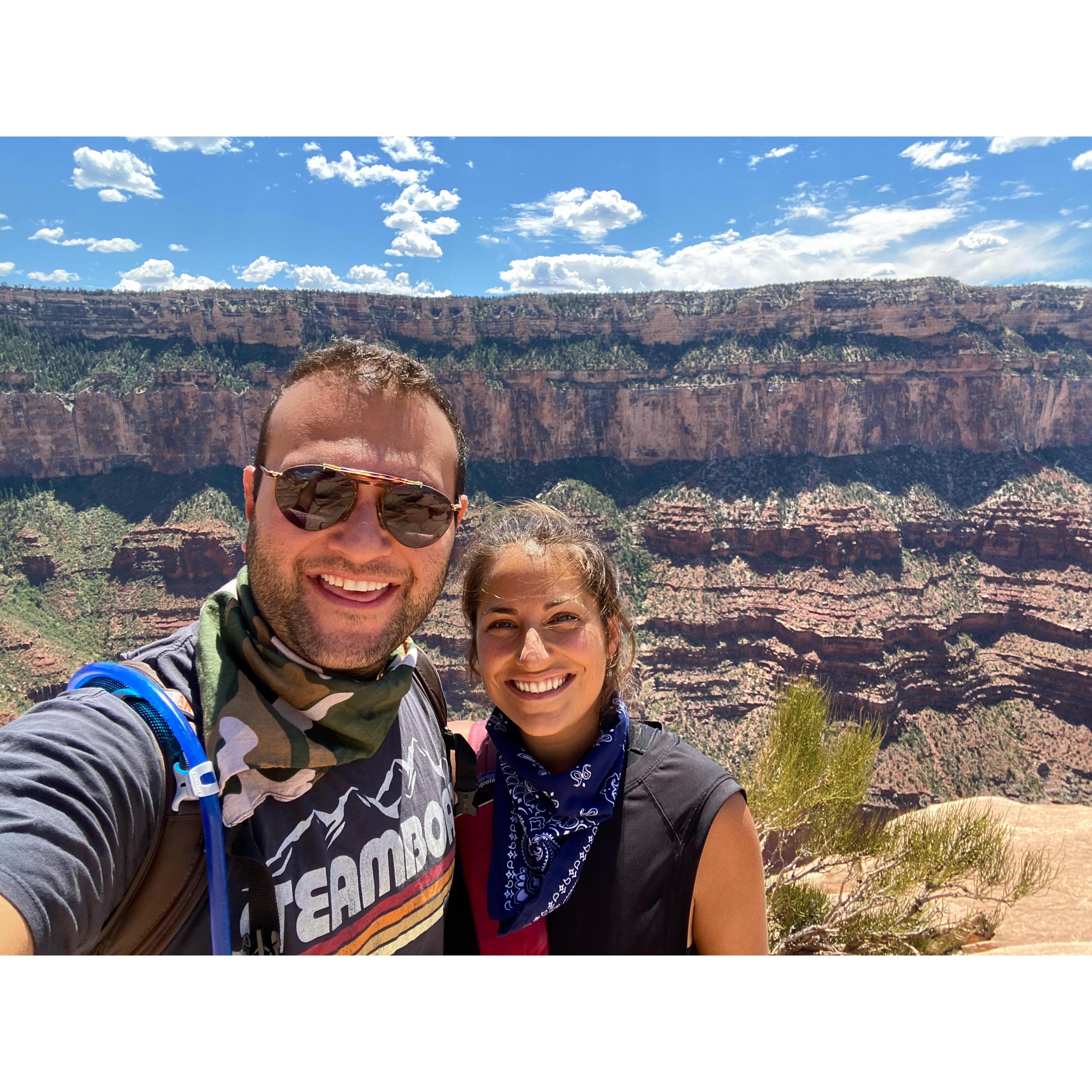 Then, we obviously couldn't miss the "Grandest of Canyons"