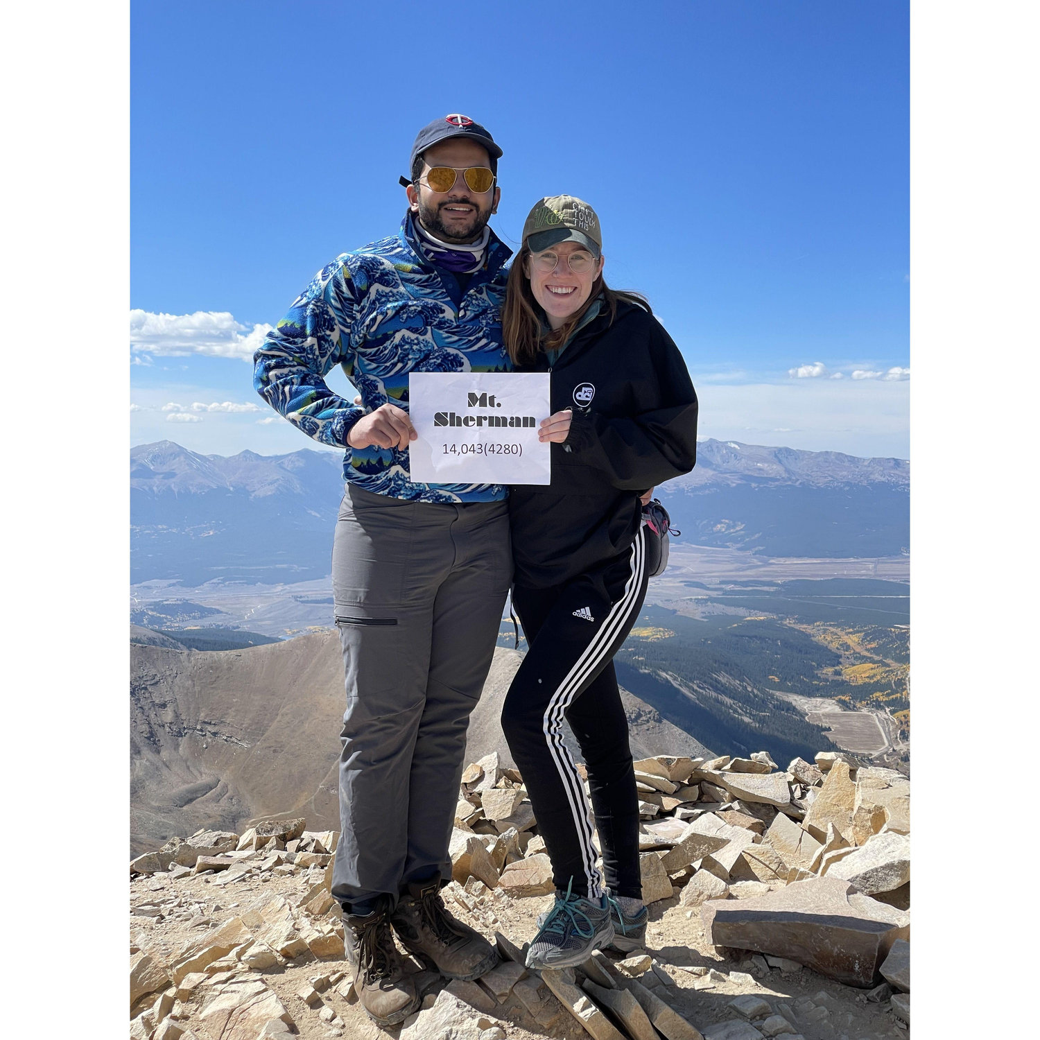First photo together (CO 14er)