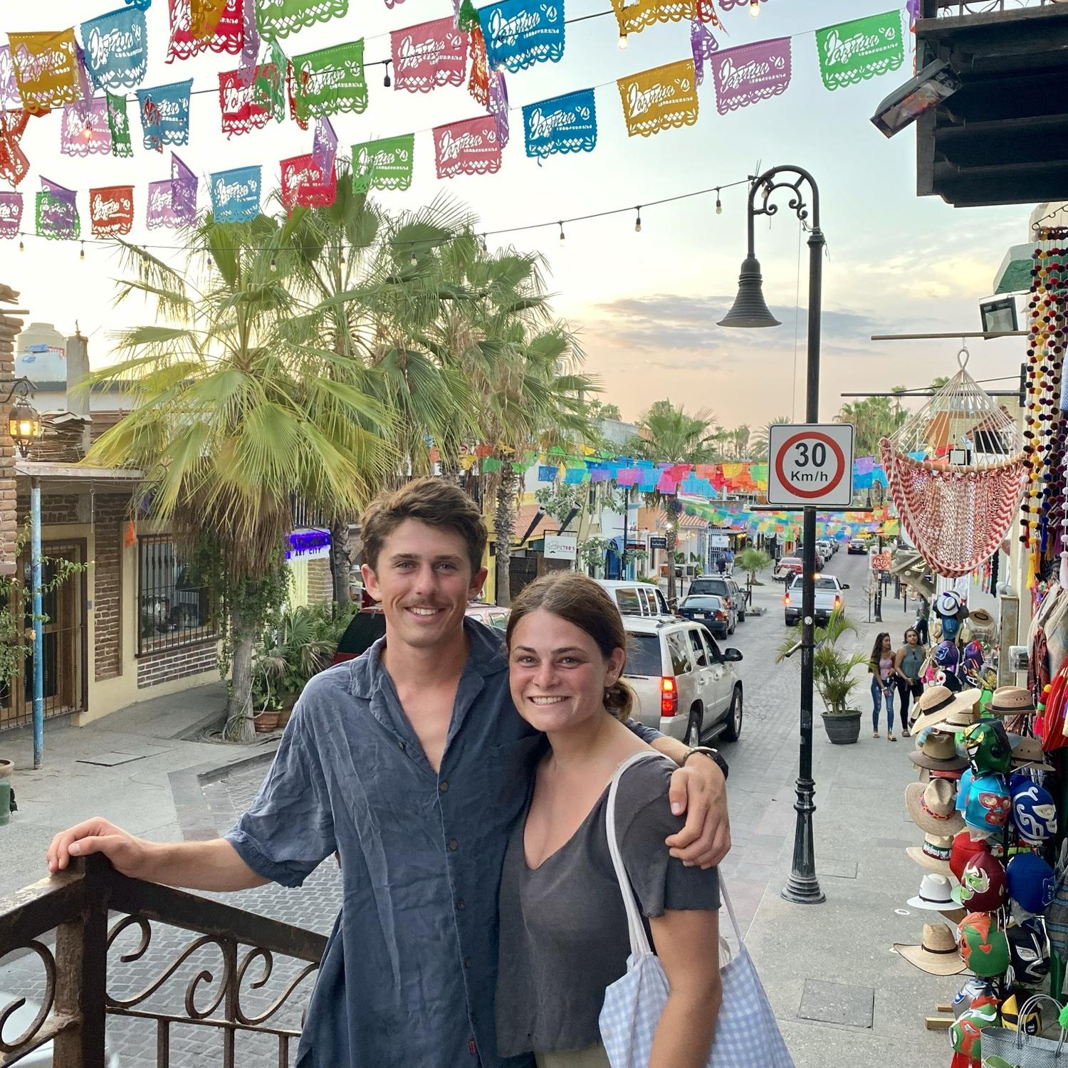 First trip to Mexico! Staying in a teepee on the beach in 105 degree weather, bold choice! Great surf!