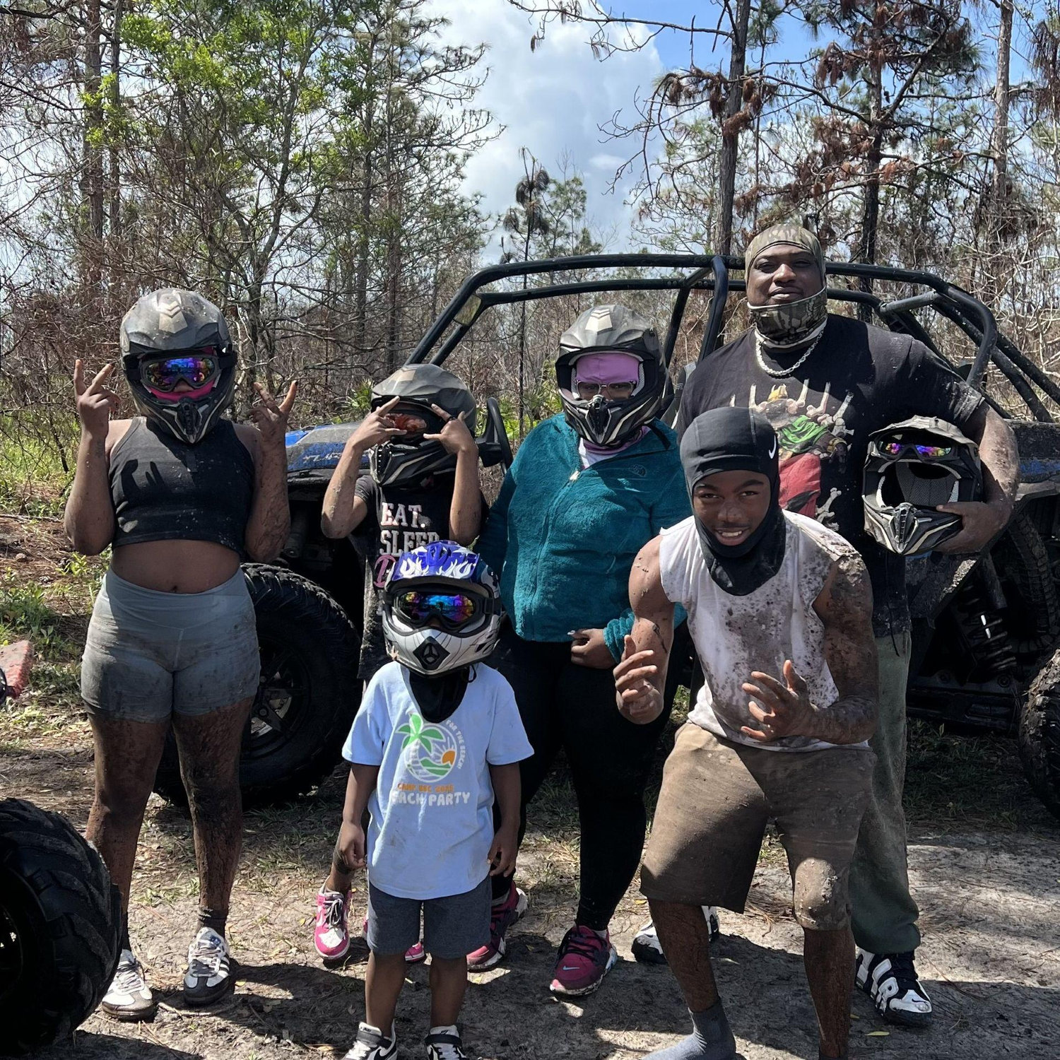 No real fun, without doing it with the ones you love the most!