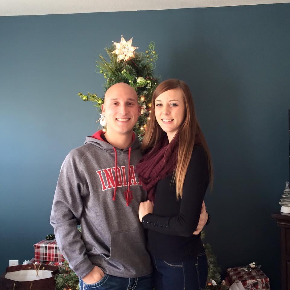 Our second Christmas together.