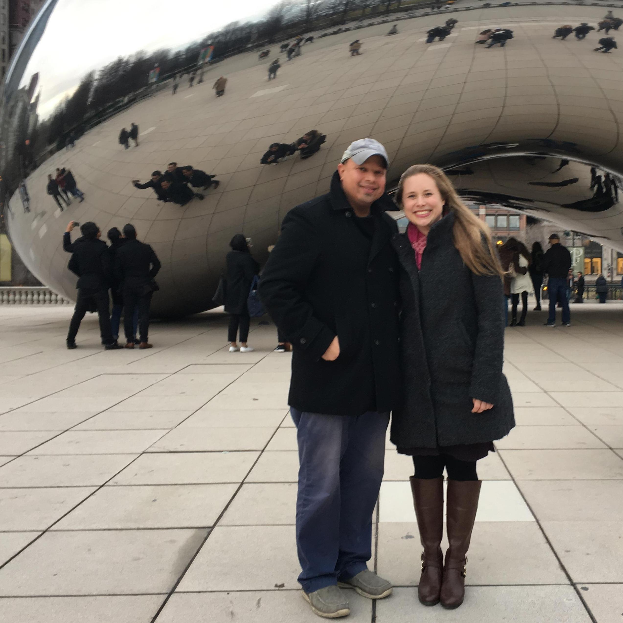 A surprise visit to Chicago for Jess's birthday!