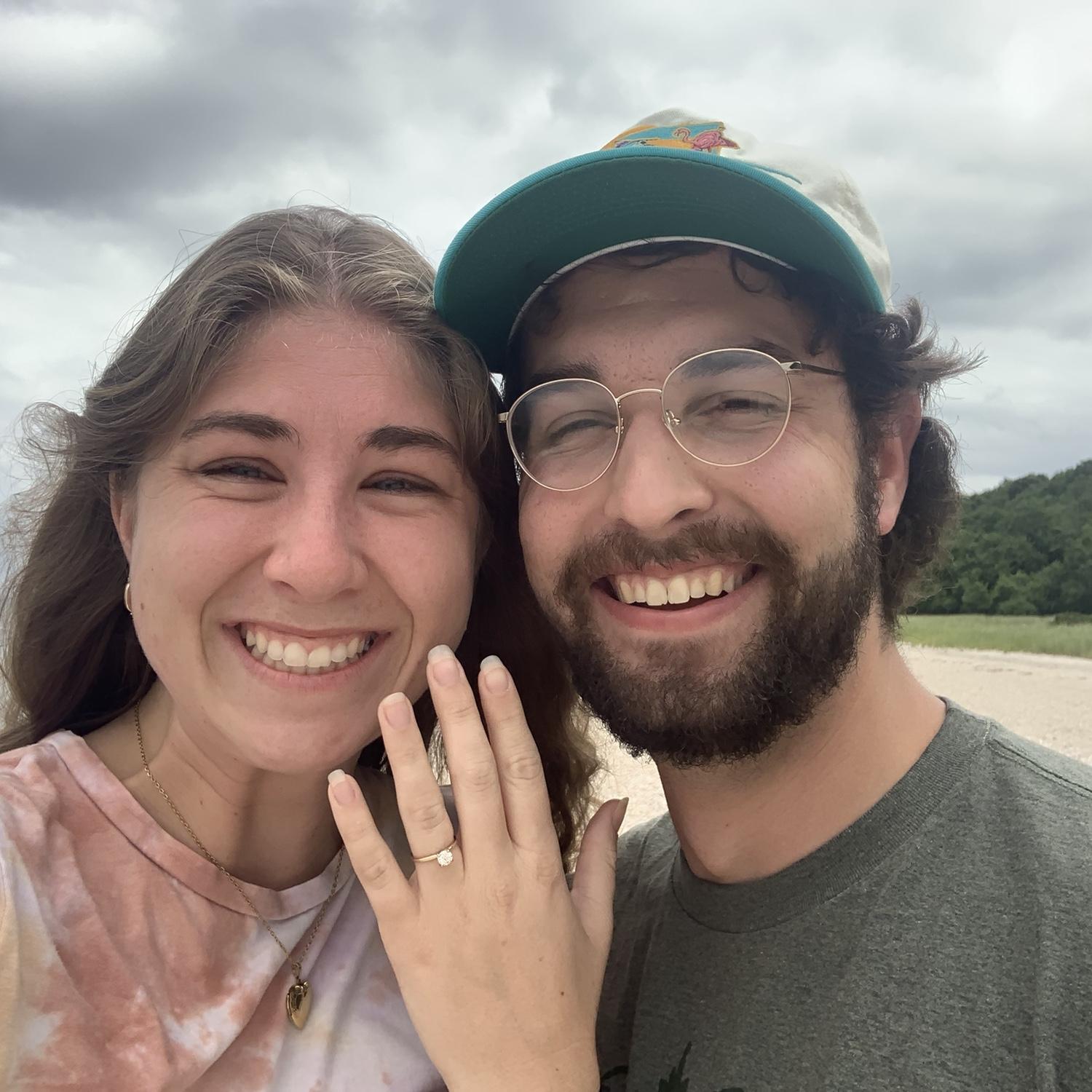 The day we got engaged! August 4, 2024