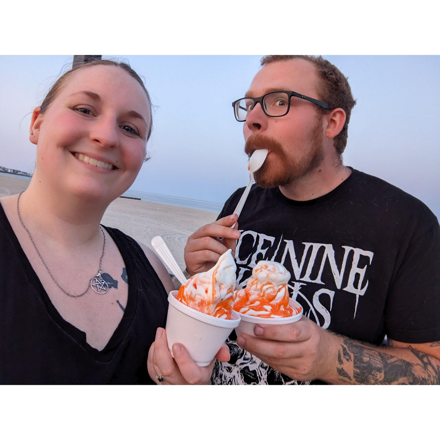 One of our favorite hobbies includes getting ice cream