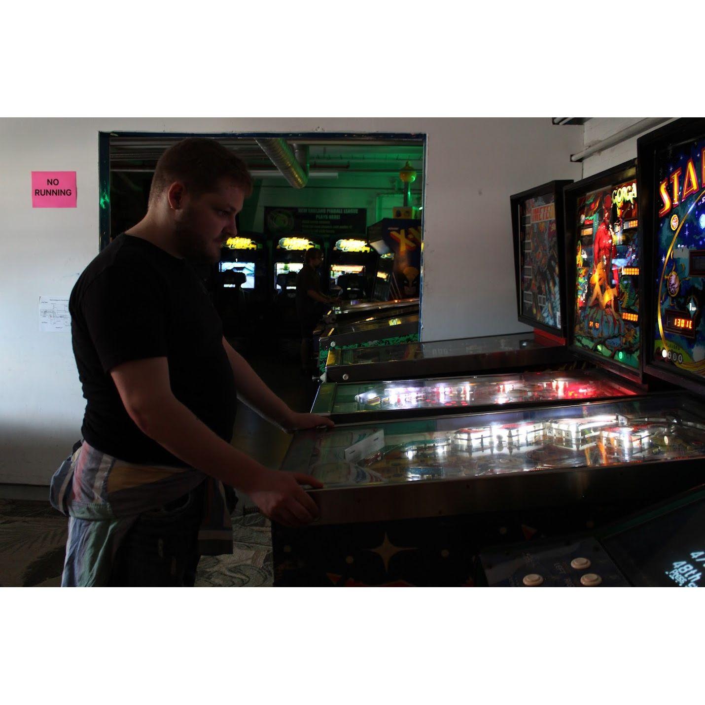 We had so much fun at this pinball museum/arcade!
