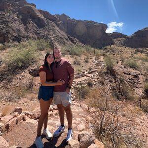 Our trip to meet Andrew's AZ family!