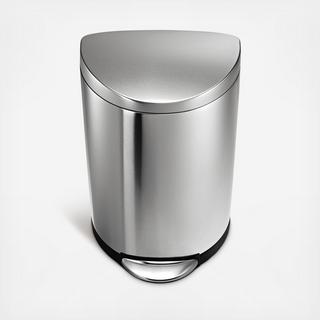 Stainless Steel Semi-Round Step Can