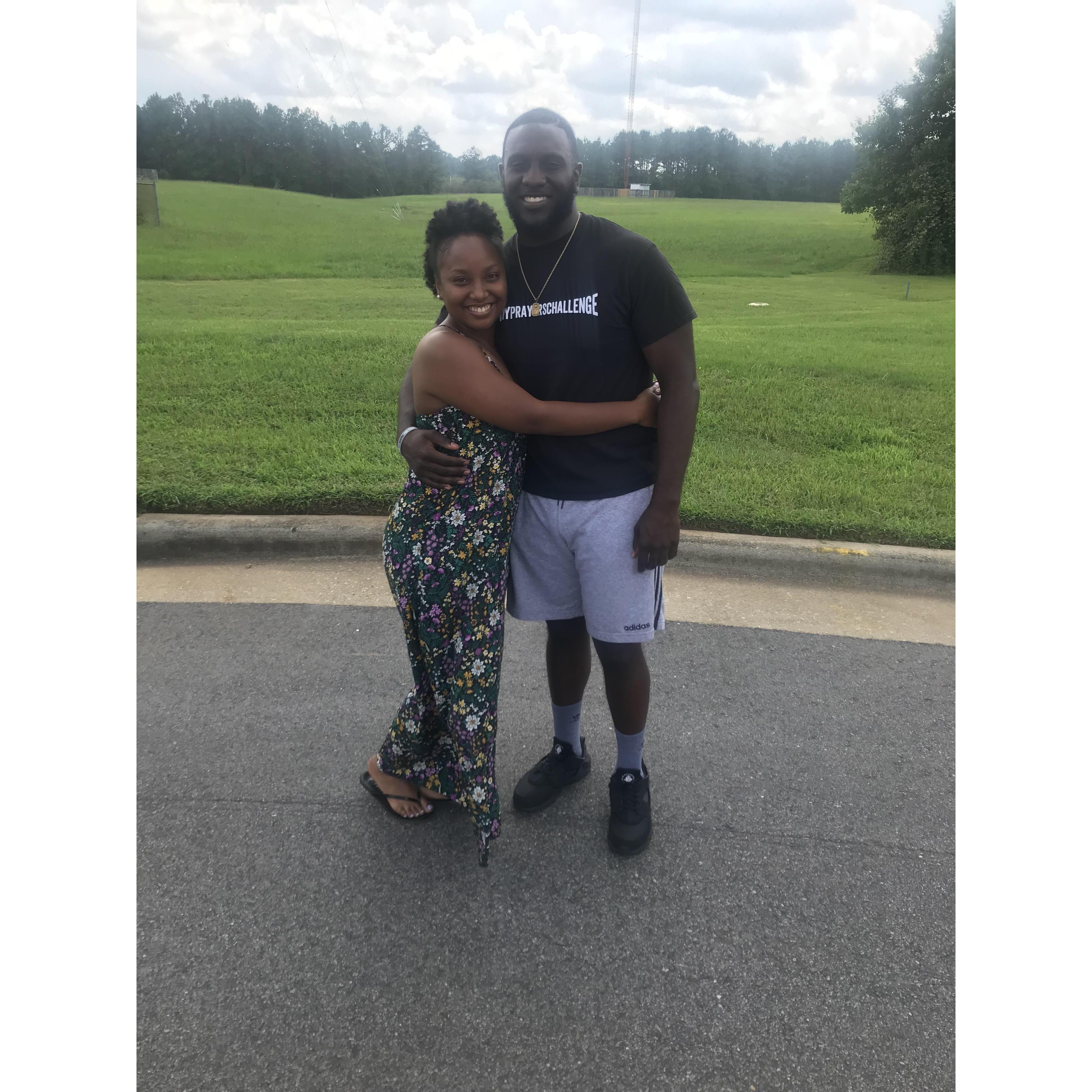 First flick from the first date (August 2019)
*pay attention to my hair going forward through the photos*