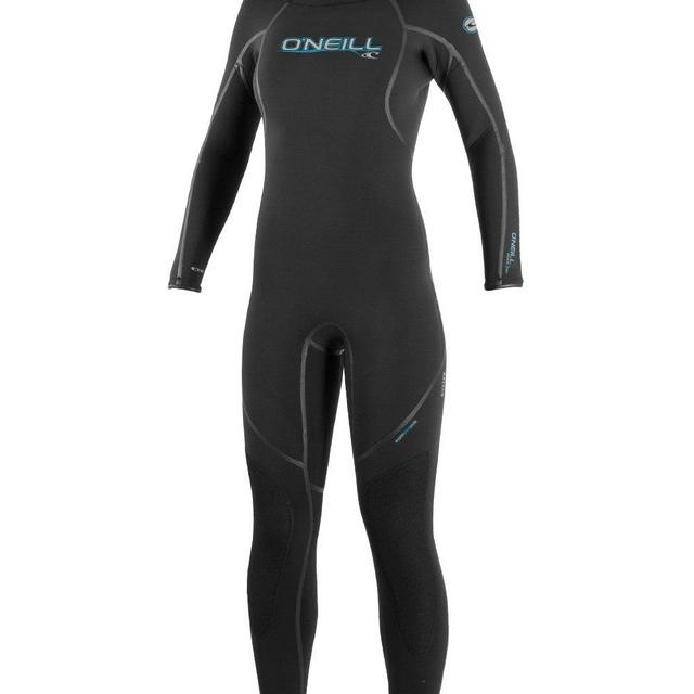 O'Neill Women's Dive Sector 5mm Back Zip Full Wetsuit, Black, 10