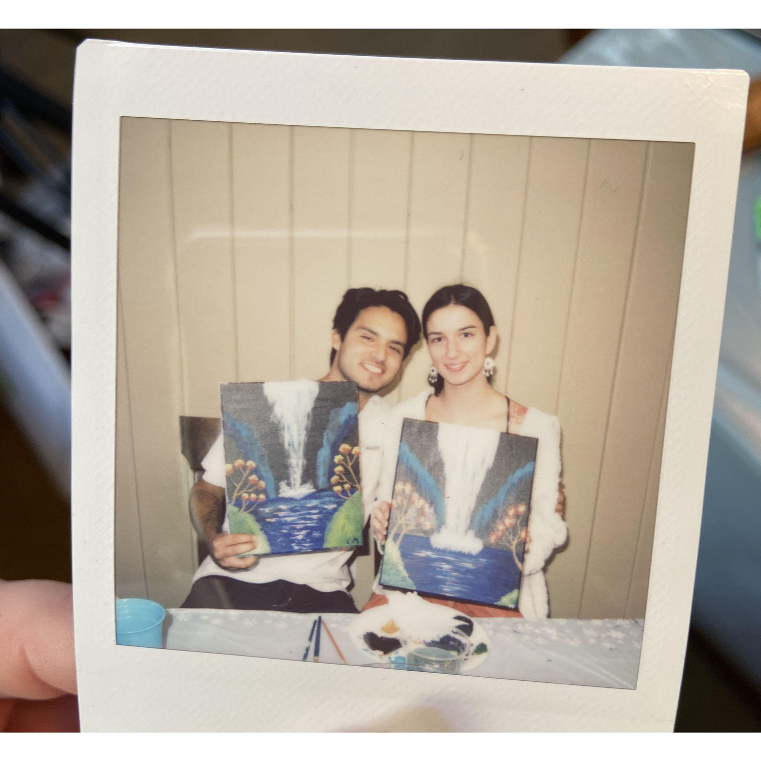 Painting together