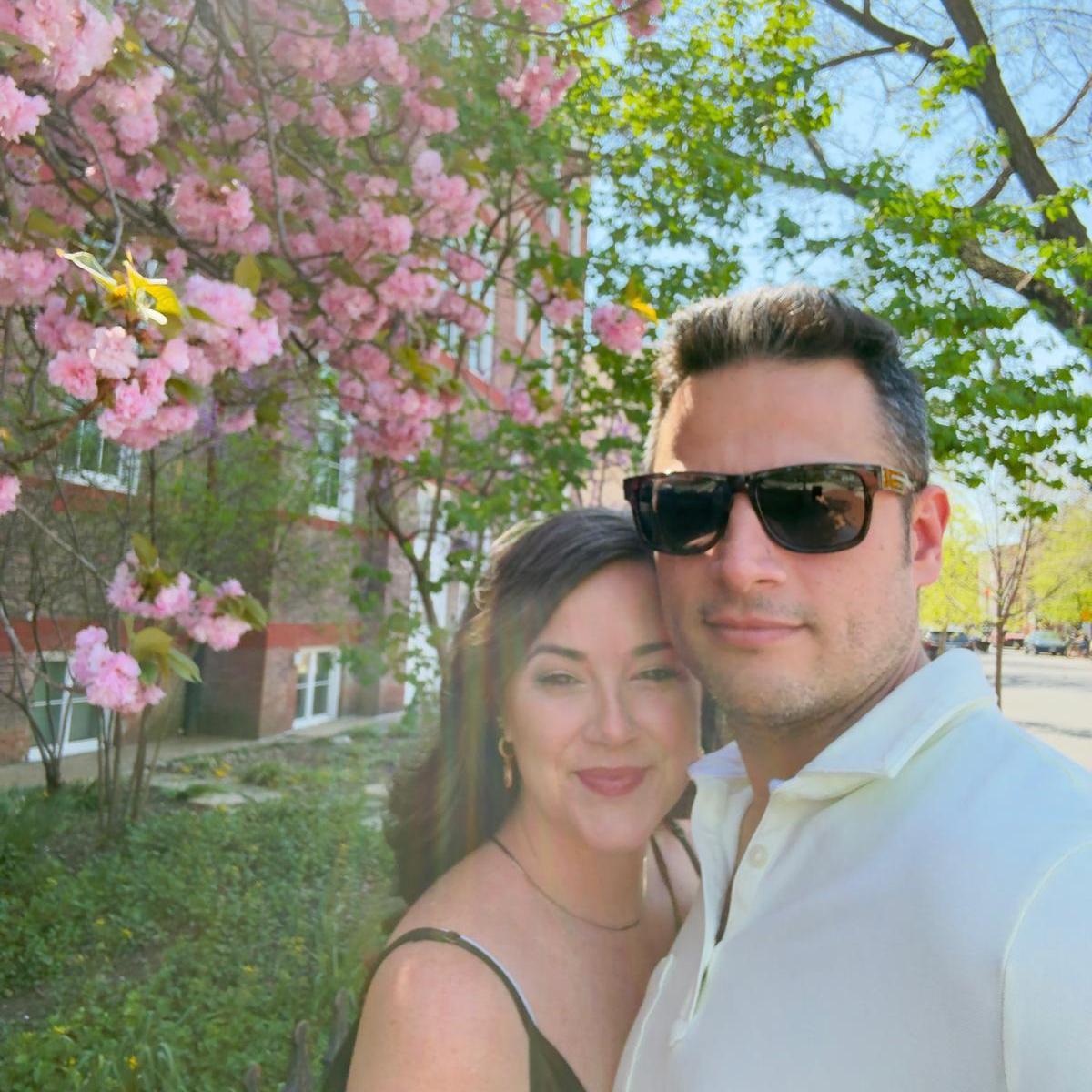 Janelle's 39th Birthday surrounded by the DC Spring bloom