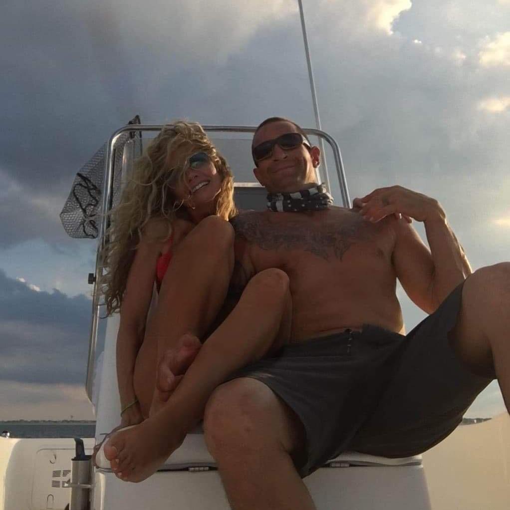Boating off shore!