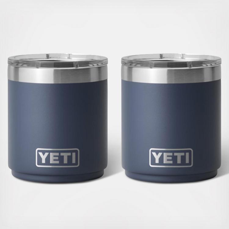 YETI, Rambler 10 oz. Stackable Lowball with Magslider Lid