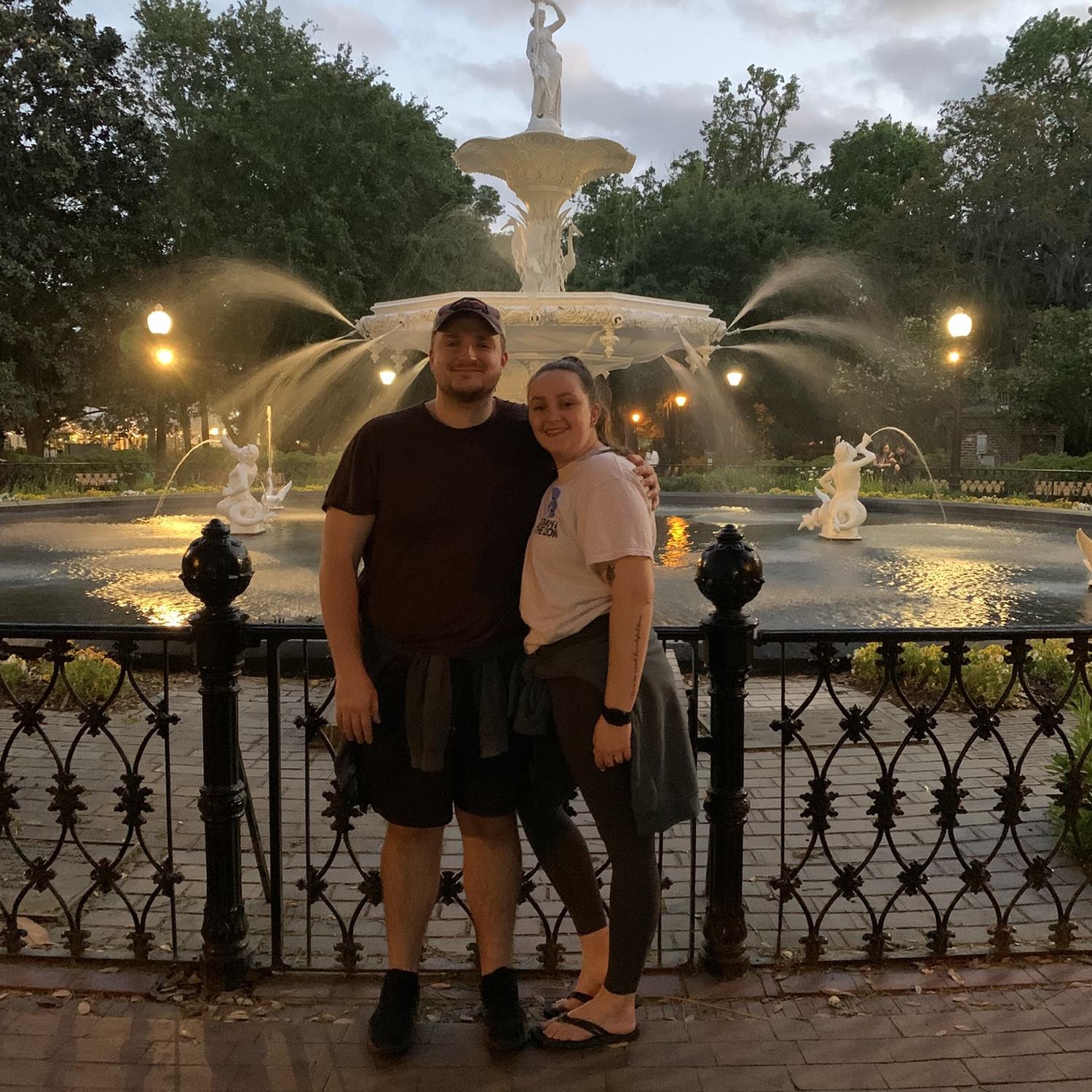 April 2025 - Fountain at Forsyth Park in Savannah, GA