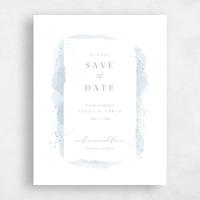 Blue Wedding Save the Date - Zortas Portrait