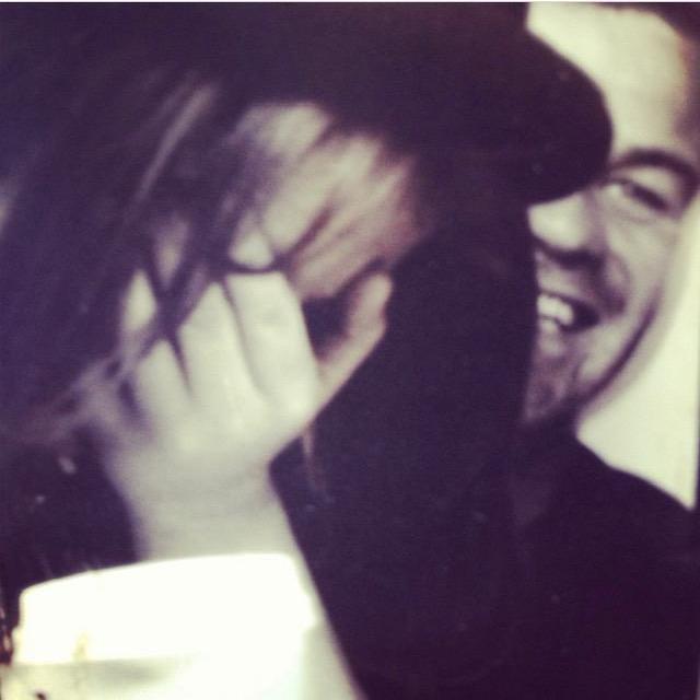 2013 - Our first photo as Bf & Gf