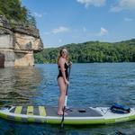 Paddle boarding