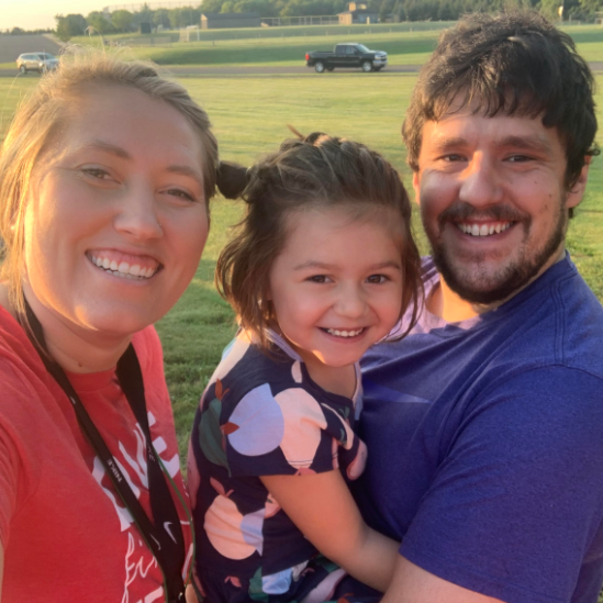 Olive's first day of Kindergarten!