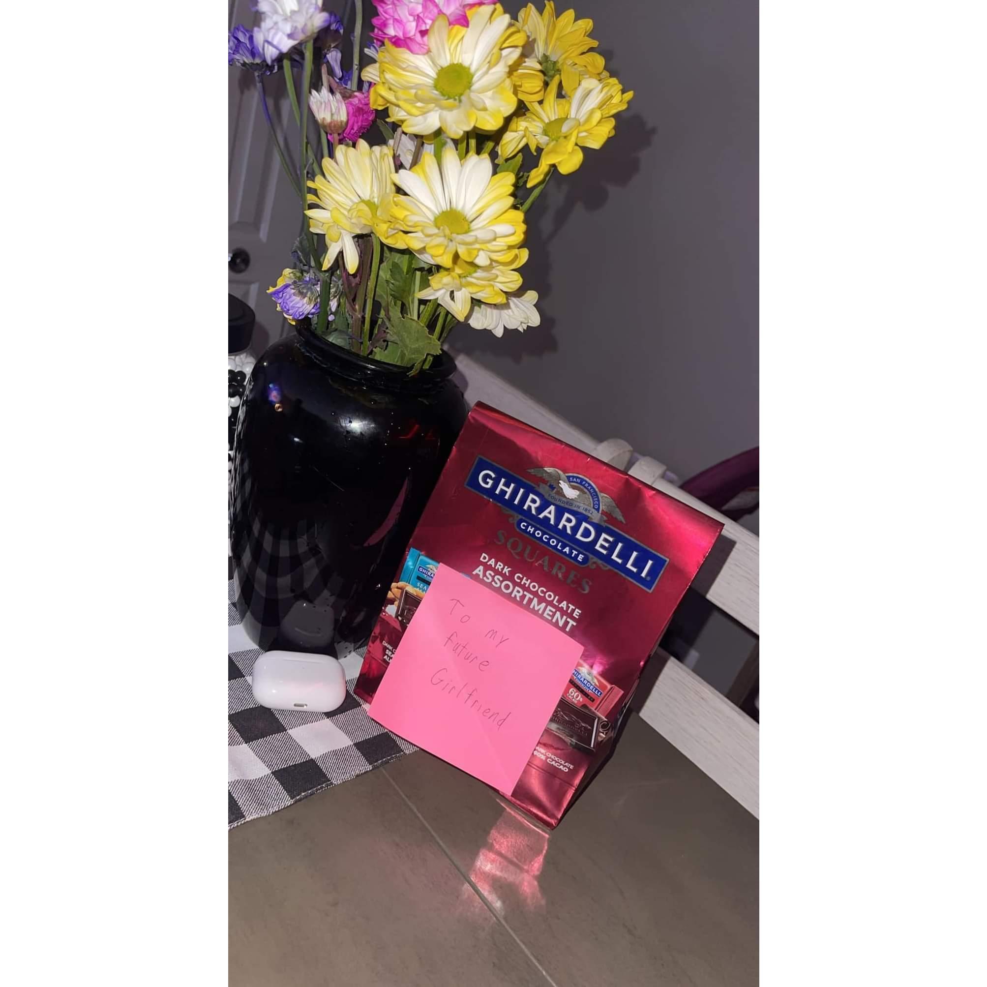 Asking me to be his Girlfriend