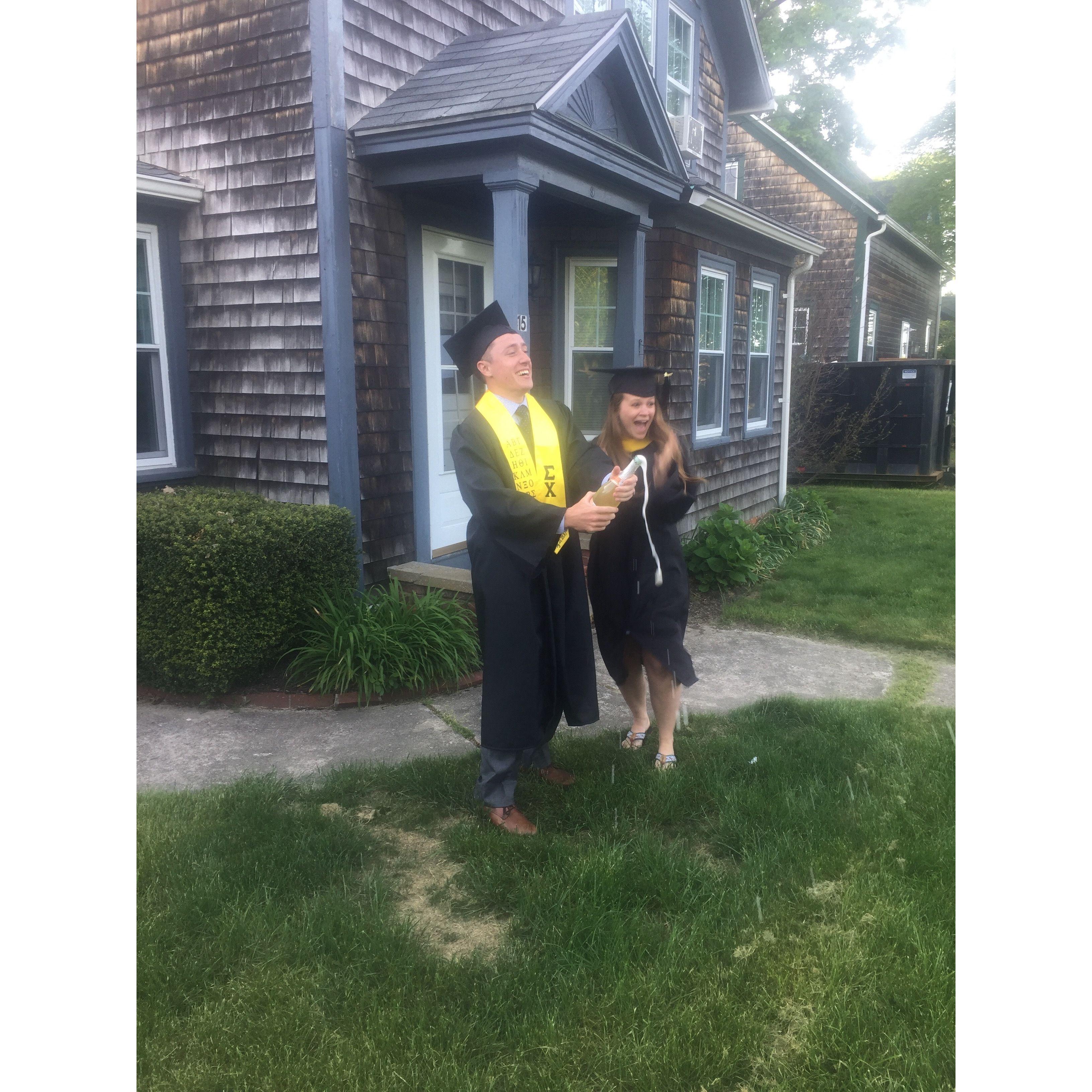 Christian's Graduation from The University of Rhode Island '17