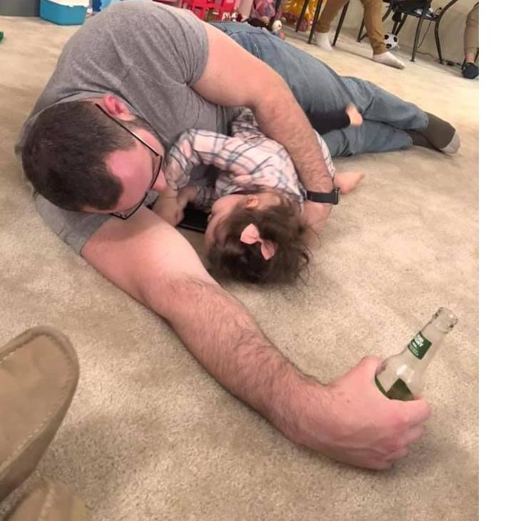 Gabby loves Uncle Joshy!