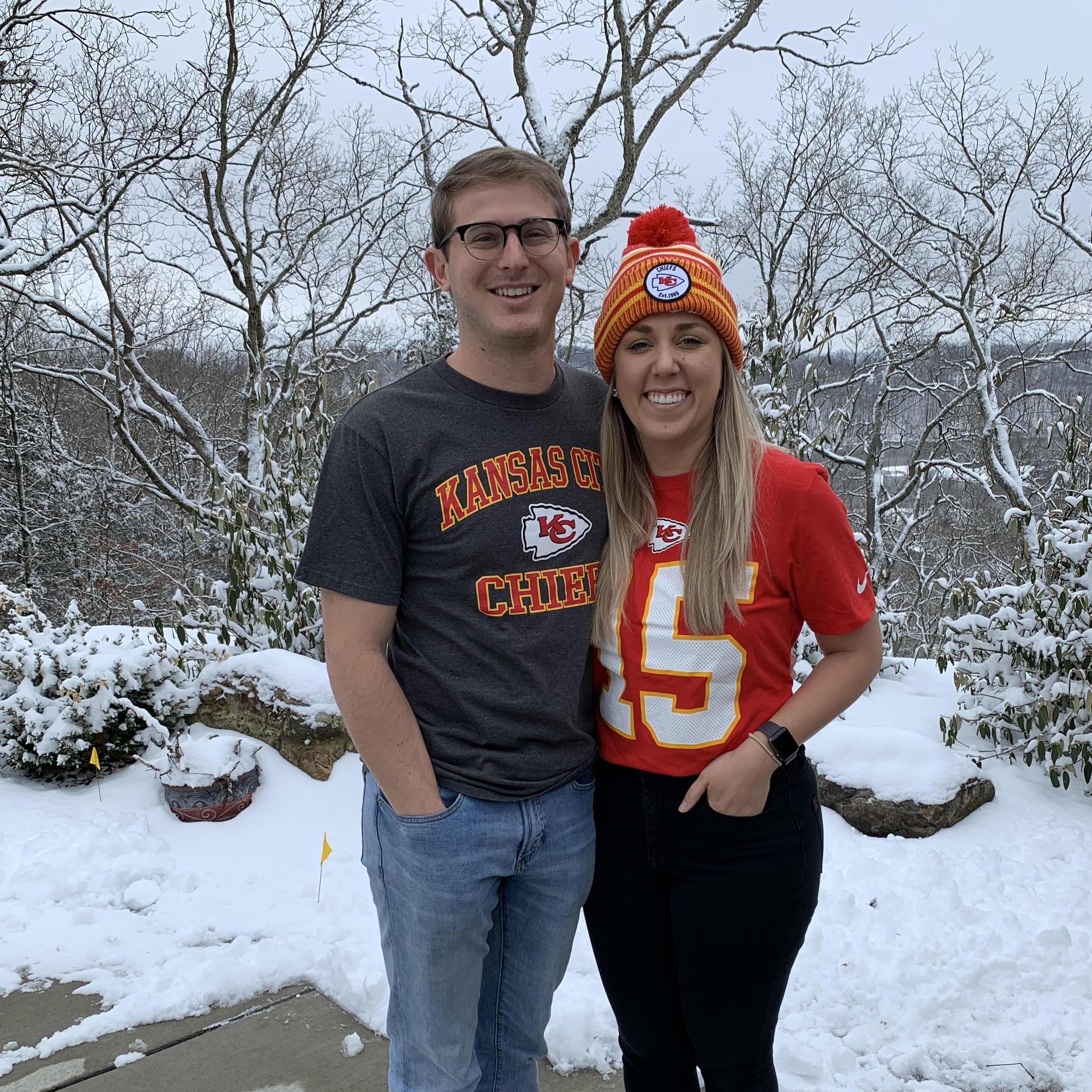 Chiefs Kingdom! Playoff game prior to becoming champions!!