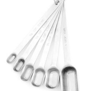 Martha Stewart Collection - Stainless Steel Spice Spoons, Created for Macy's