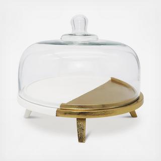 Foundation Cake Stand with Dome