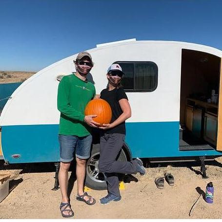 COVID costumes and Bisti camping.