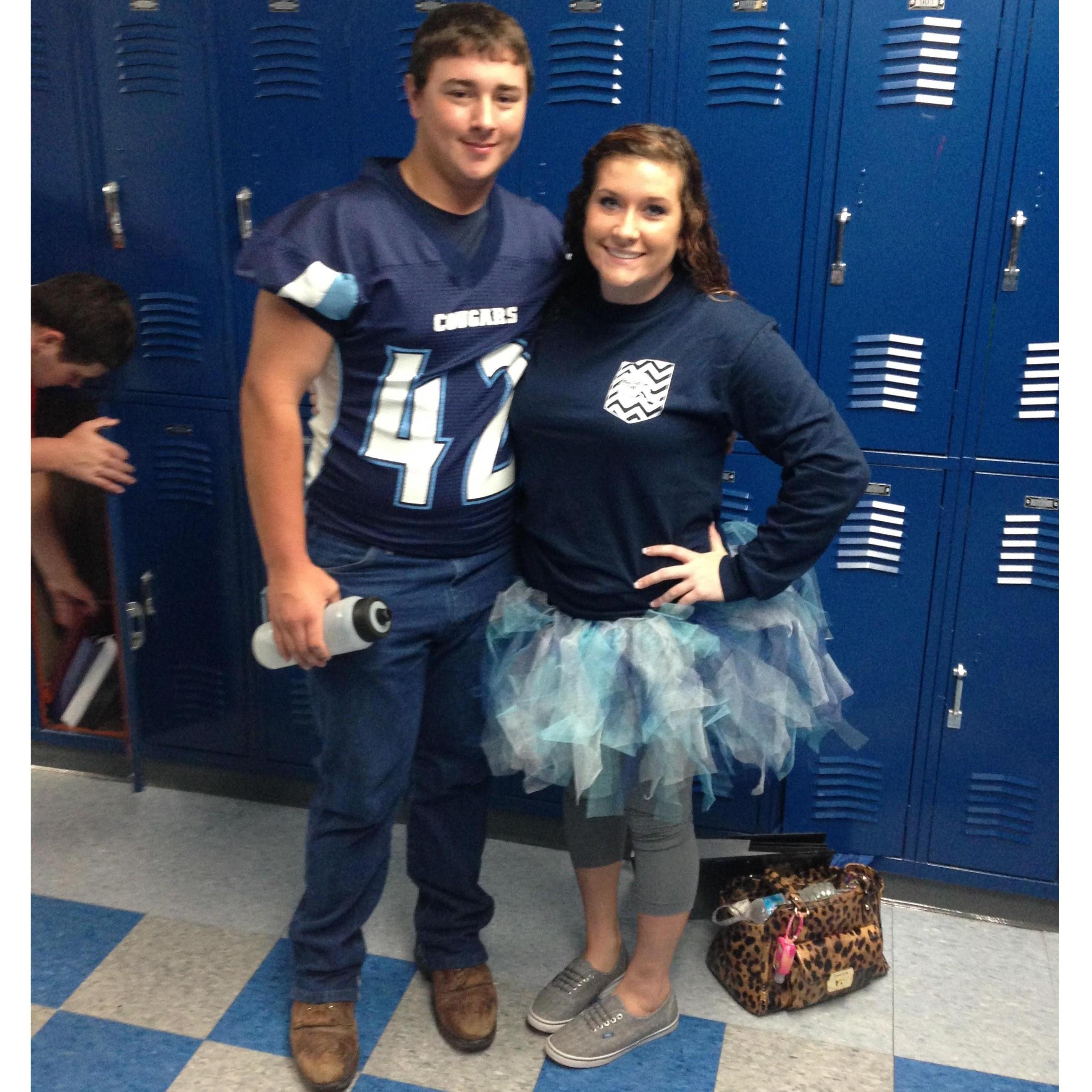 First Football Game, Senior Year