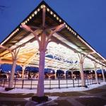 Ice Skating in Harris Pavilion