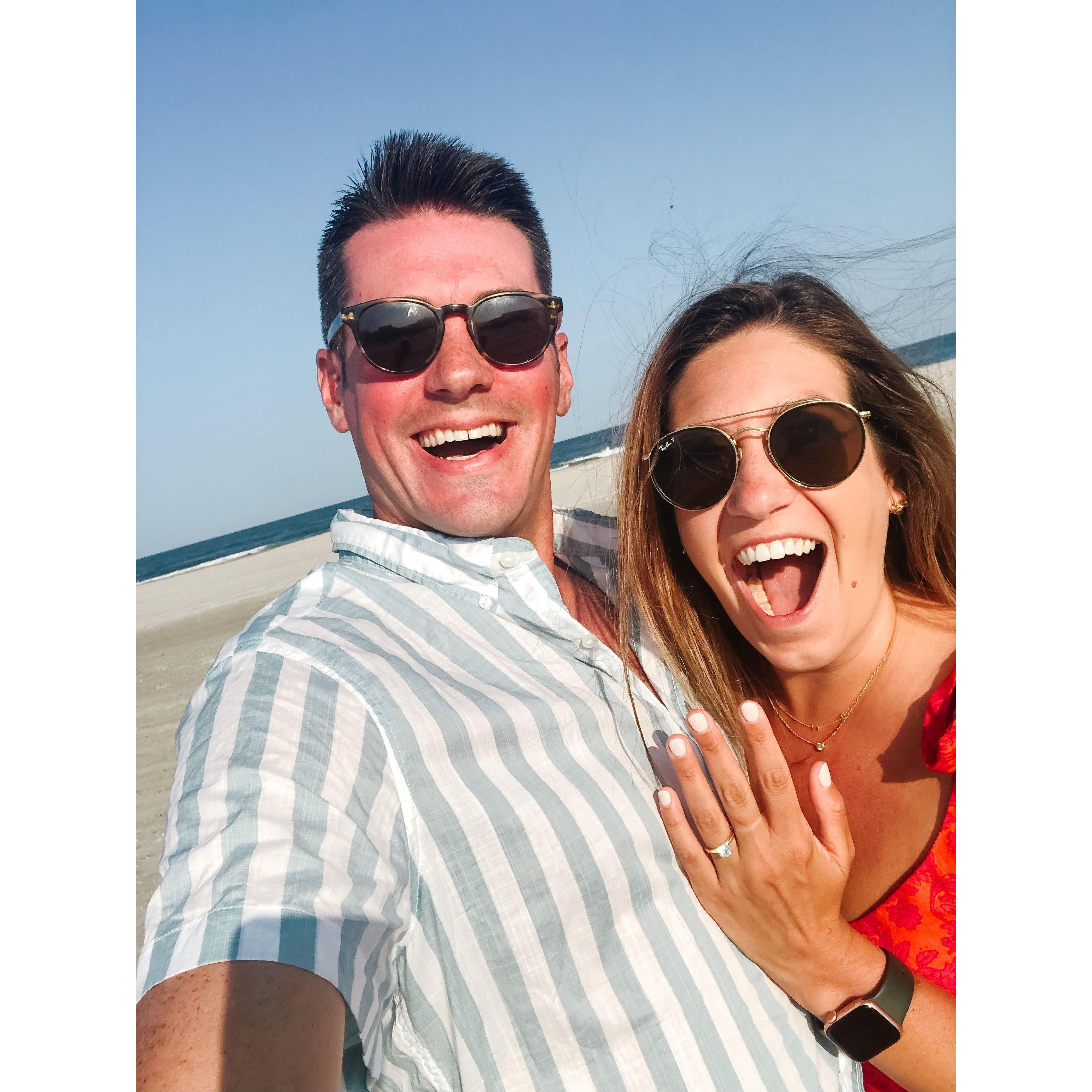 We're engaged!