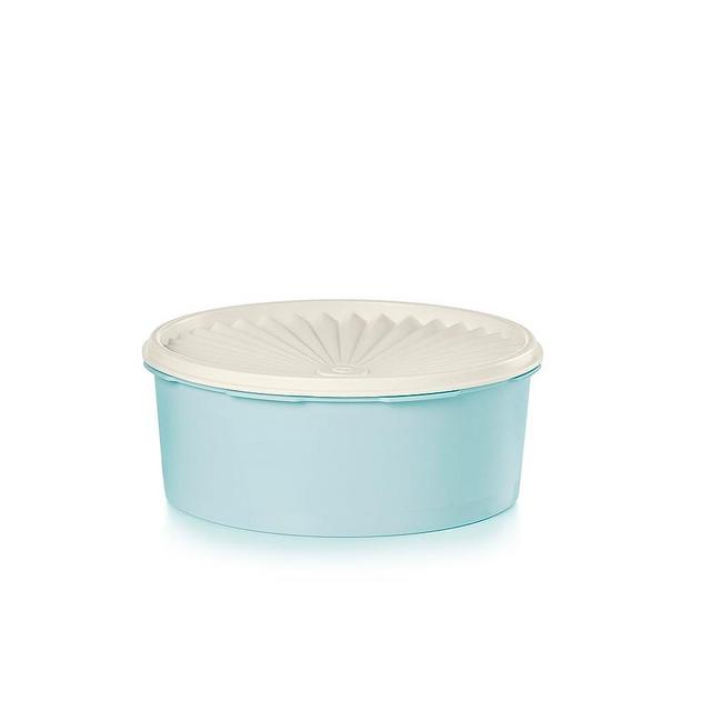 Tupperware Heritage Collection 7.6 Cup Cookie Canister - Vintage Blue Color, Dishwasher Safe & BPA Free Container - (1.8 L)