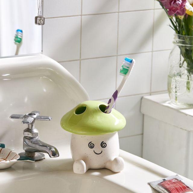 Mushroom Toothbrush Holder