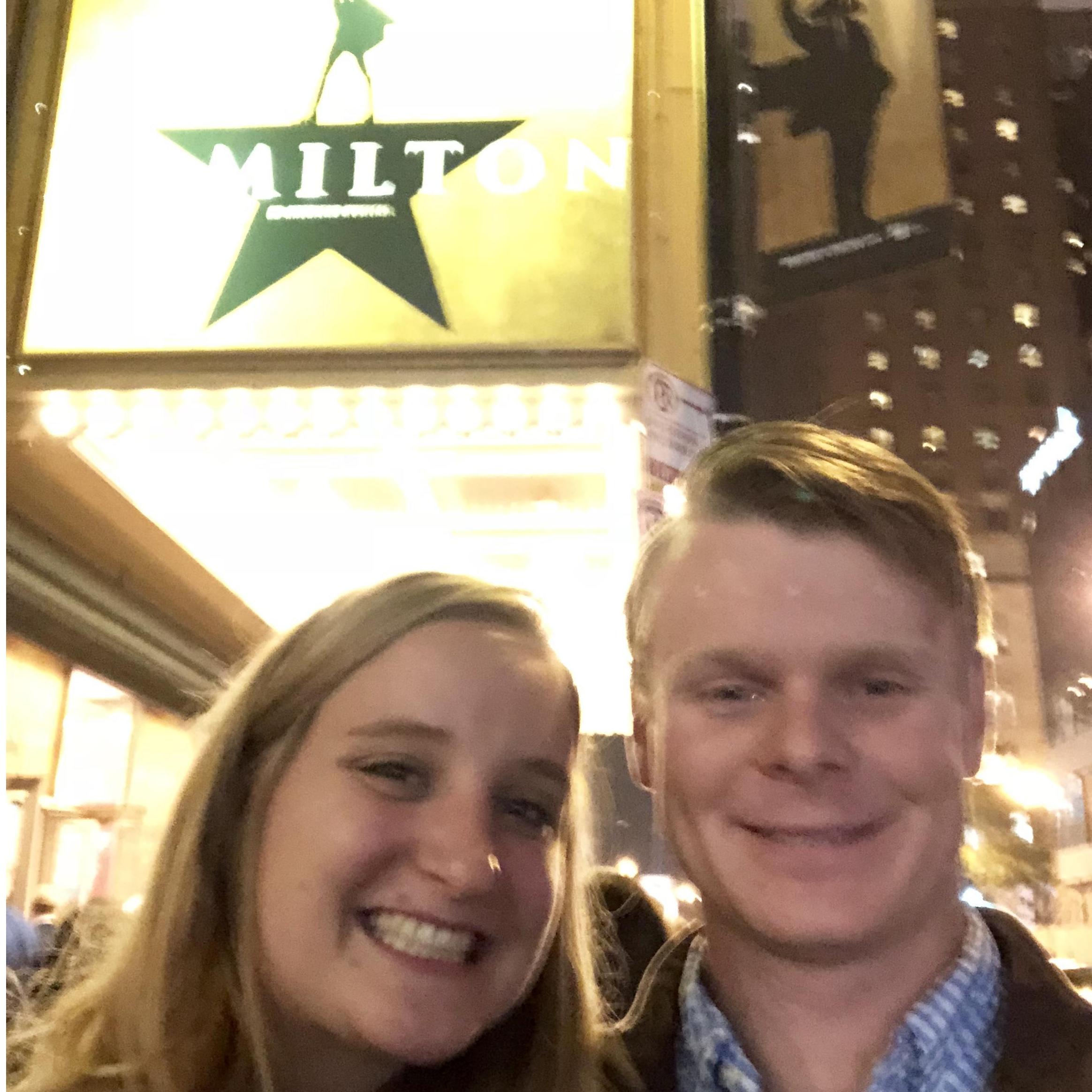 Seeing the best show on earth (Hamilton)