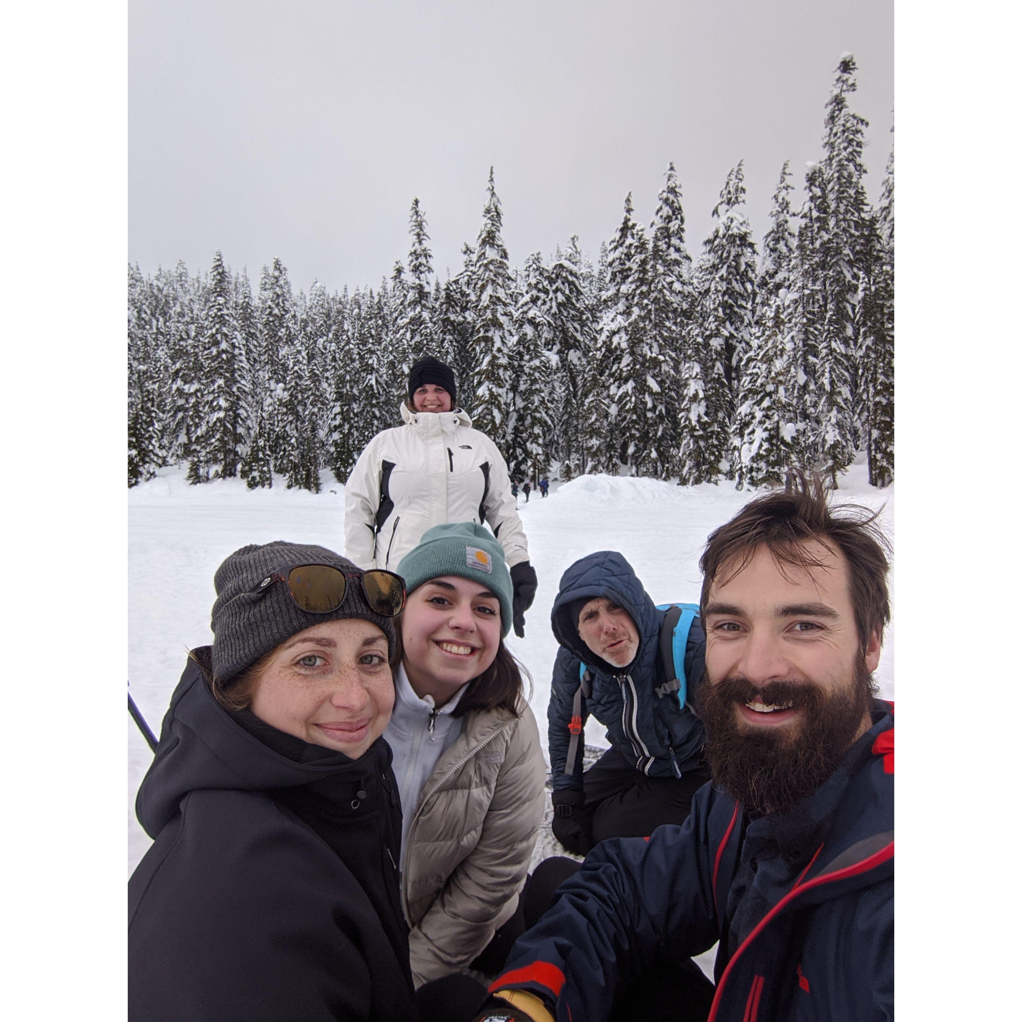 A family trip to Stevens Pass after Dad's retirement.