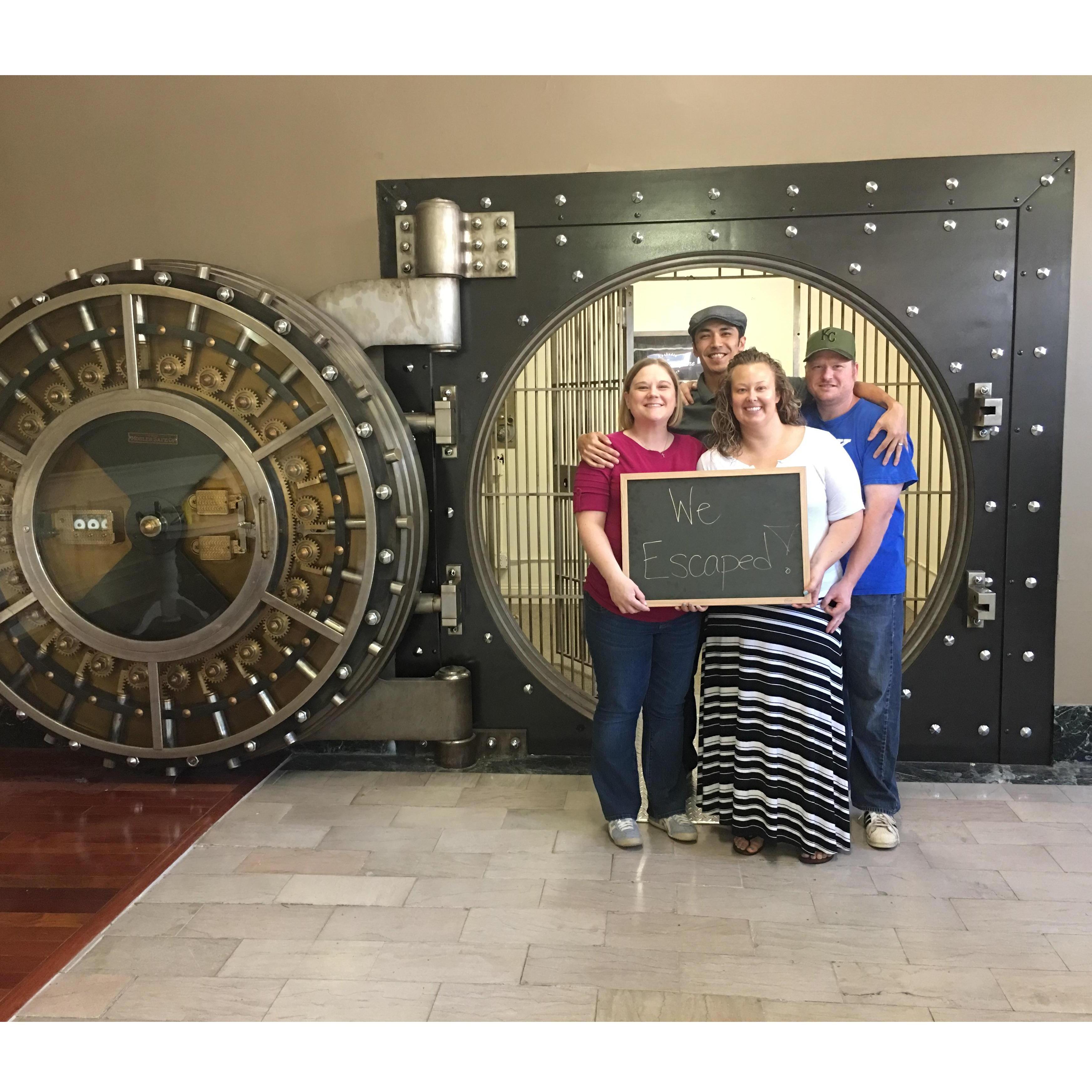 Another escape room victory