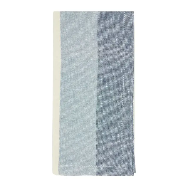 Saro Lifestyle Stripe Design Cotton Table Napkins