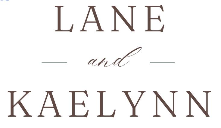 The Wedding Website of Kaelynn Flood and Lane Gilbreath