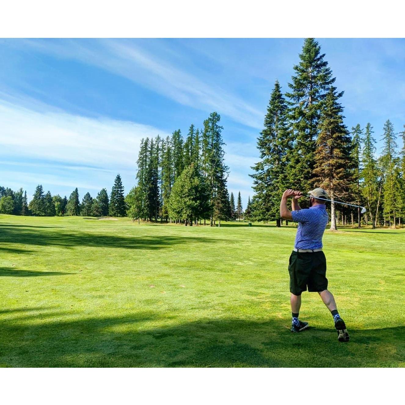 Whitefish Lake Golf Course, Montana. August 2021