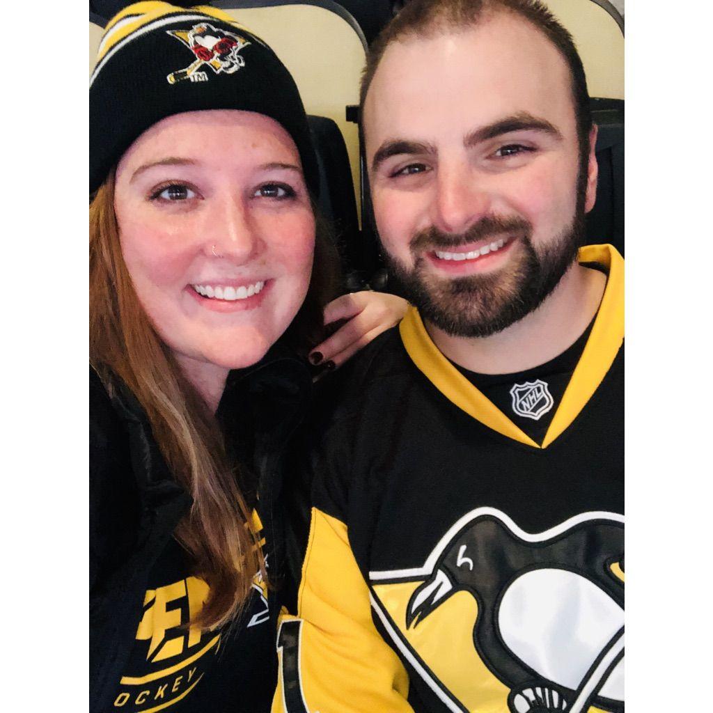 Our first NHL game together