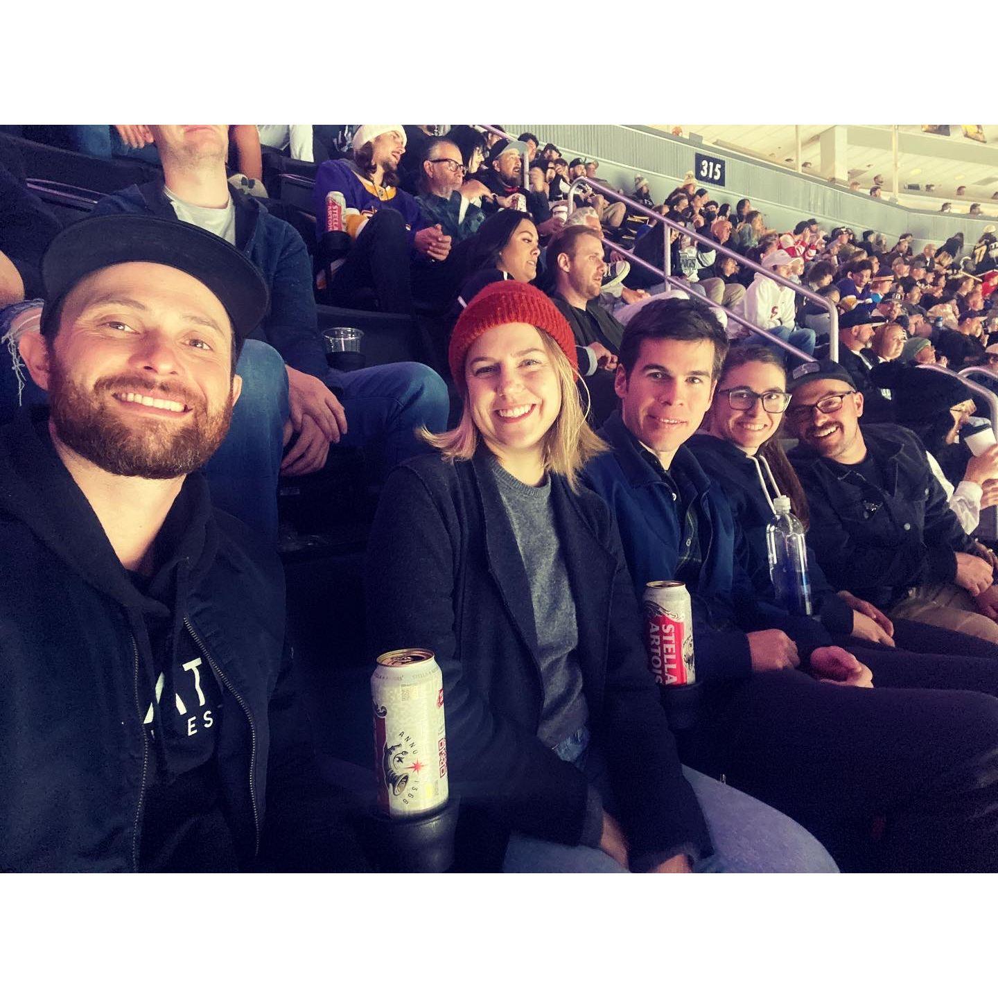 King's hockey game in LA!