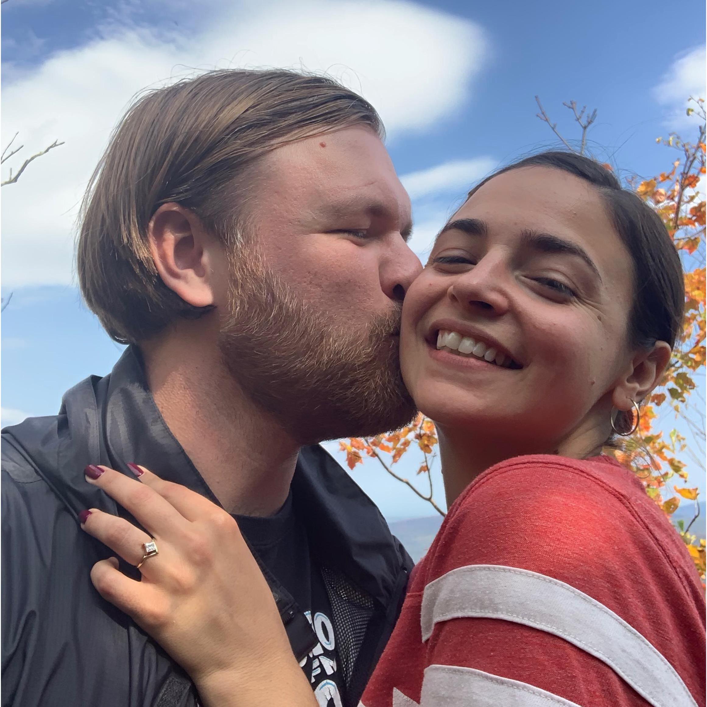 We just got engaged! Sept 28th, 2019