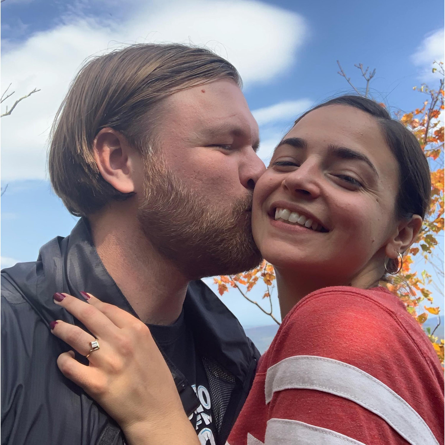 We just got engaged! Sept 28th, 2019