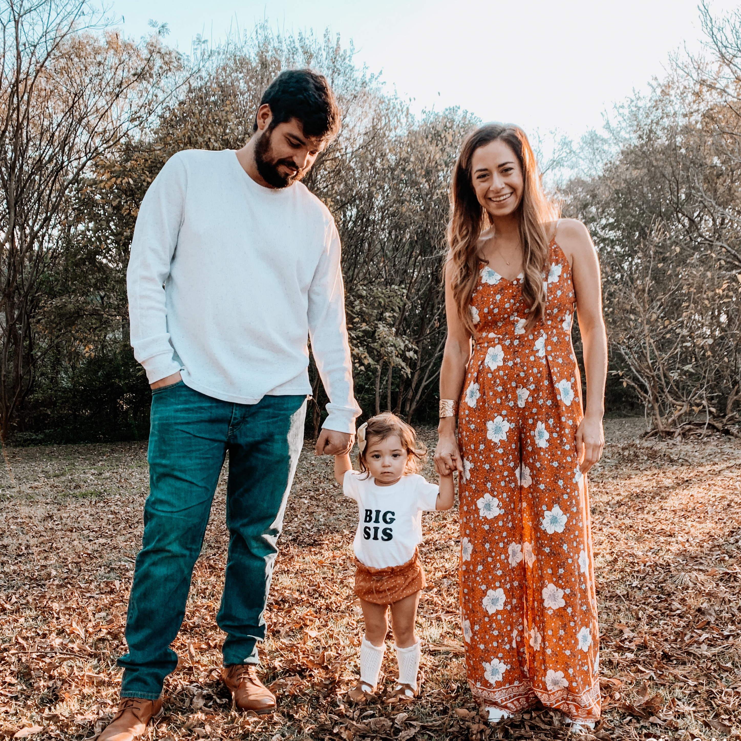 Surprise photoshoot for Dada with baby number two on the way!