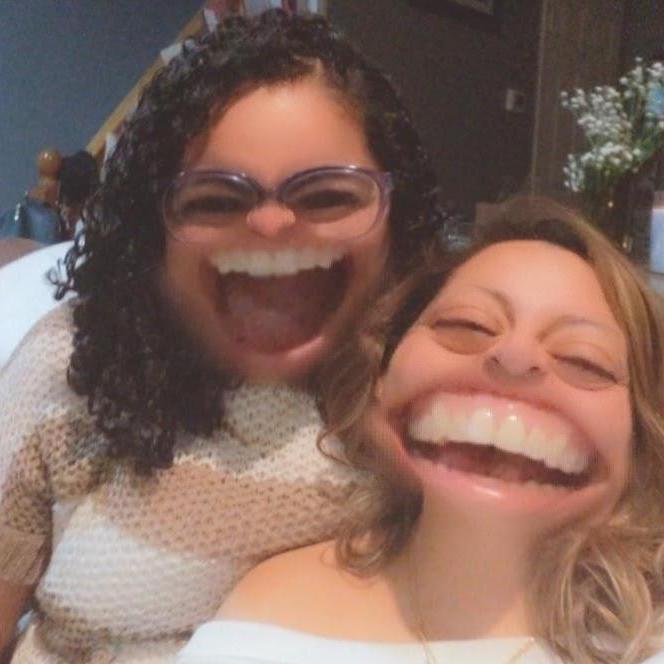 Laughing is our favorite! This was our first time celebrating Alina's birthday together