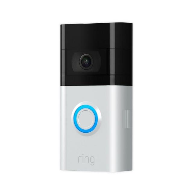 Ring Video Doorbell 3 in Satin/Nickel