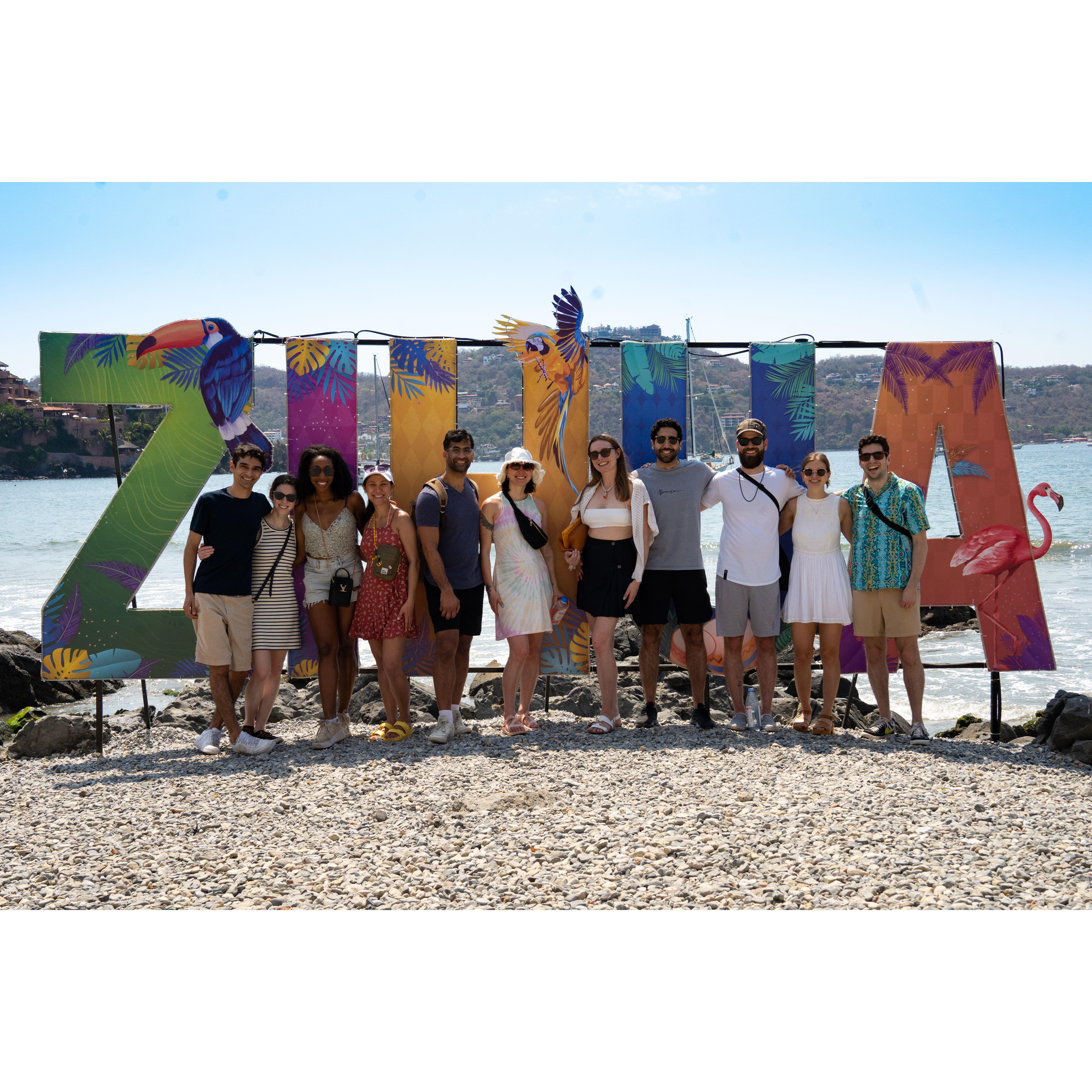 The magical Zihuatenejo Mexico trip with our friends March 2023!